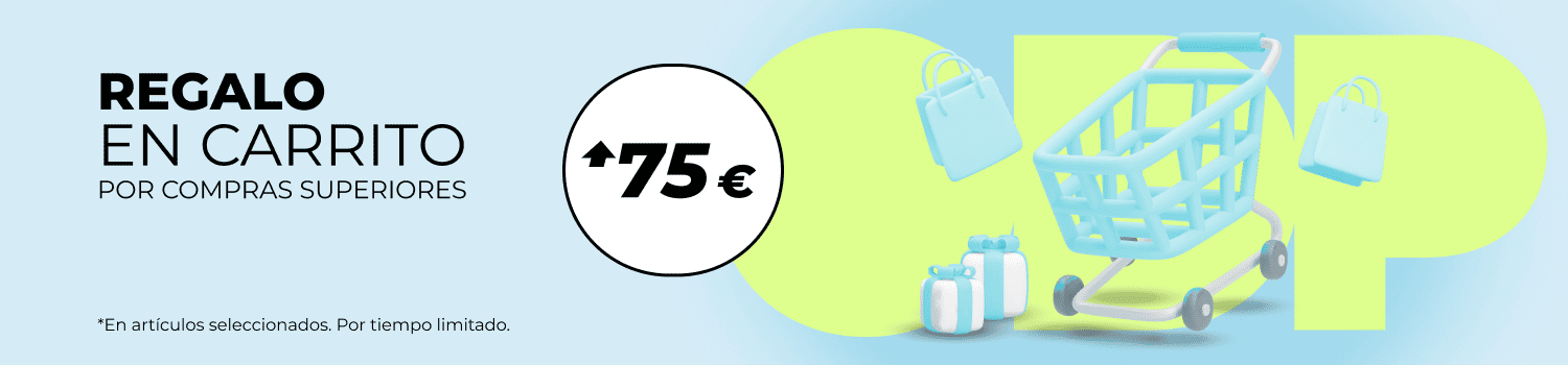 REGALO EN CARRITO SUPERIOR 75€ PADEL